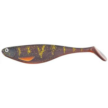 Konger Gumy Flat Shad 6cm Kol. 10 Gold Tea - 4szt
