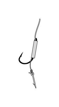 Jaxon Method Feeder Hooks Line 30cm - 6 / 0,22mm / 8x