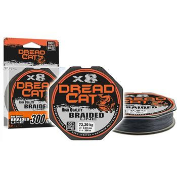 Konger Dread Cat® Plecionka VX8 Black 0,30mm/#4,5/38,40kg/300m