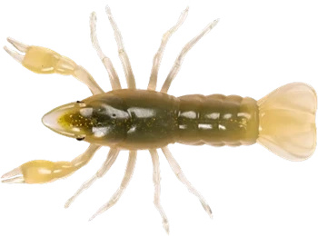 LIVE TARGET Rak / Raczek Żółta/Dynia 7,1 cm - 1 szt. Tonący