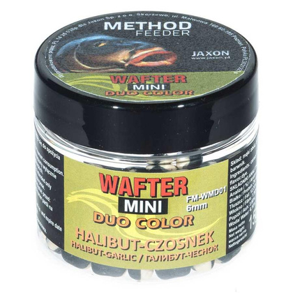 Jaxon Wafter Duo Mini Method Halibut/Czosnek - 15g / 6mm