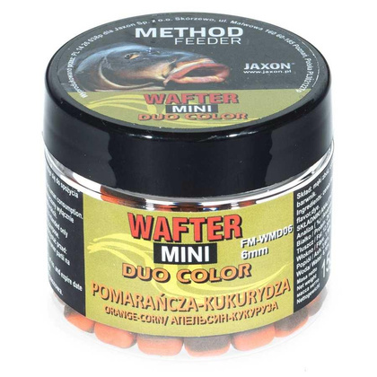 Jaxon Wafter Duo Mini Method Pomarańcza/Czekolada - 15g / 6mm
