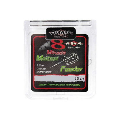 Mikado Plecionka Octa Method Feeder 0.14mm - 10m / Black