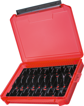 Pudełko na przynęty VERSUS Takoegi Stocker L  255x190x40 mm czerwone