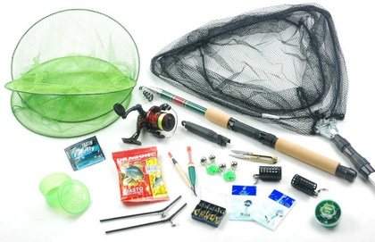 Zestaw Wędkarski Jezioro Wędka 1x Katana 2,4m, 1x Kołowrotek