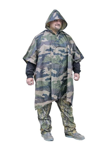 Konger Płaszcz Przeciwdeszczowy Moro - XL / XXL
