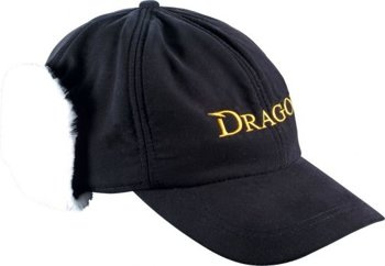 Dragon Cap Baseball z Nausznikami - Black