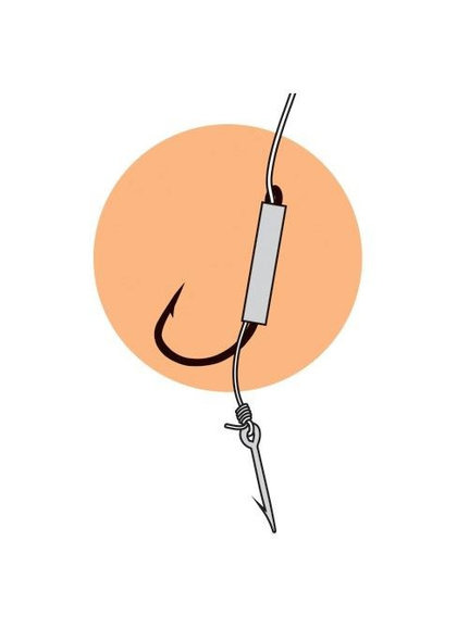 Jaxon Method Feeder Pe Line Hooks - 10 / 0,12mm / 8x