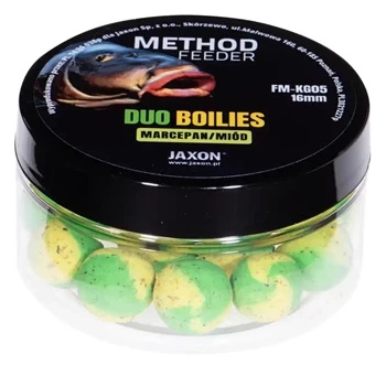 Kulki Duo-Boilies Method Feeder Marcepan/Miód 40g 16mm