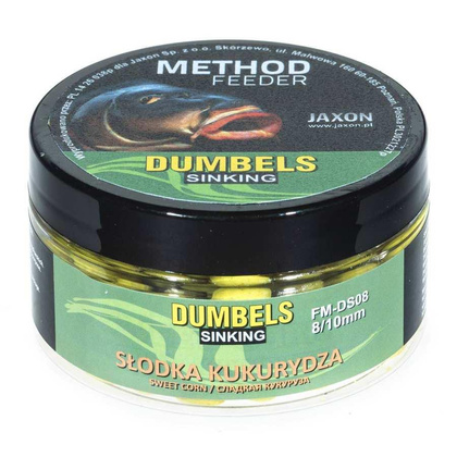 Jaxon Dumbels Sinking Method Feeder Słodka Kukurydza - 50g - 8/10mm