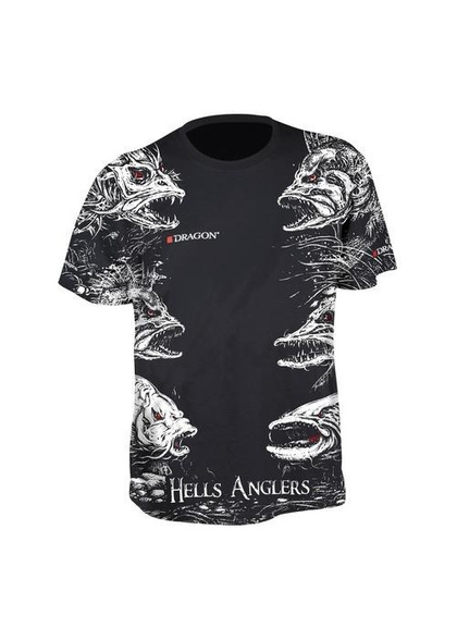 Dragon T-Shirt Hells Anglers Mix- S