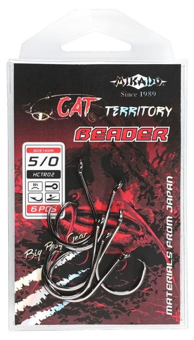 Mikado Haczyki Sumowe Cat Territory 5/0 Bn - 6szt