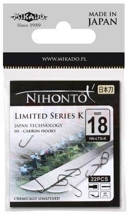 Mikado Hooks Nihonto Limited Series K 18 BR 22x