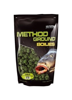 Jaxon Method Ground Boilies Grass Carp - 1kg / 16mm