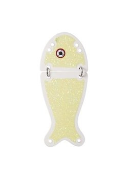Flasher VK-SALMON 2 6.5" - 16.5 cm PEARL/glow crushed ice
