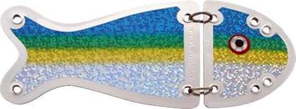 Flasher VK-SALMON 2  6.5" - 16.5 cm CHROME/blue/green/yellow