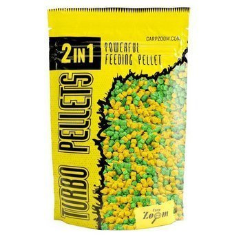 Carp Zoom Turbo Pellets 2 W 1 Ser-Nbc-Kwas Masłowy - 500g