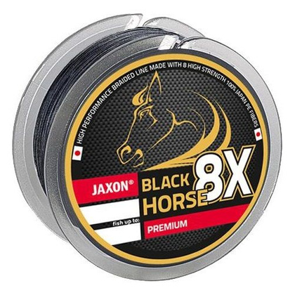 Jaxon Black Horse 8x Premium Braided Line - 0,12mm / 125m