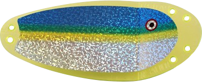 Flasher VK-SALMON  6" - 15 cm CHART/blue/green/yellow