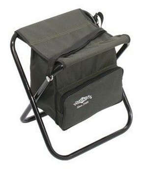 Mikado Folding Stool With A Bag Of Green Max.100kg - 40x38x31cm