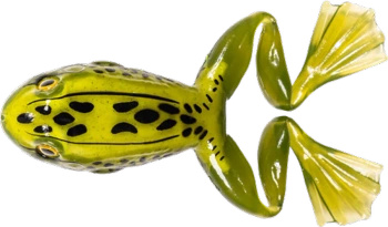 LIVE TARGET Freestyle Frog/Frog 2.0 Moss/Yellow 5 cm - 1 pc. Floating