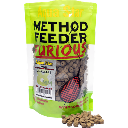 Pellet haczykowy z dziurką 8 mm WAGGLER - Lin/Karaś 500g