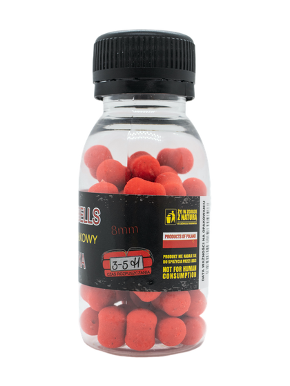 DUMBELLS SINKING AQUA STAR 8 mm  Bloodworm
