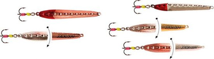 Jaxon Ice Jig Lure Jda 32mm / 2,0g / MIX - 5x
