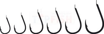 Jaxon Sumato Hooks Chinu - 6 / Gun Black / 10x