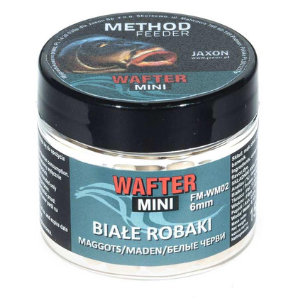 Jaxon Wafter Mini Method Feeder Białe Robaki - 15g / 6mm