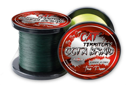 Mikado Plecionka Cat Territory Octa Braid 0,40mm / 300m - Yellow