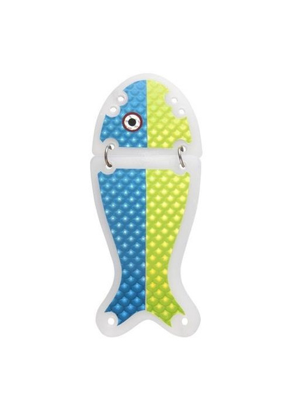 Flasher VK-SALMON 2  6.5" - 16.5 cm GLOW/blue/chart