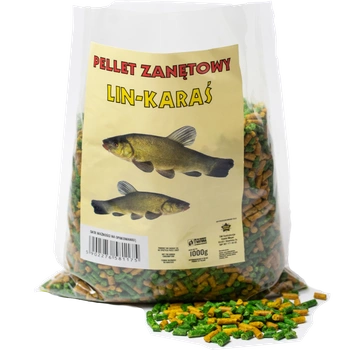 Pellet WĘDKARZ 3/4 mm Lin/Karaś 1000g